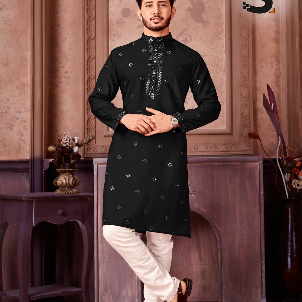 Indian men's wear Indian kurta men's clothes for diwali Kurta pajama set